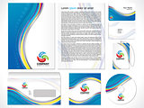 abstract corporate id template