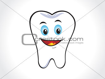 abstract happy tooth 