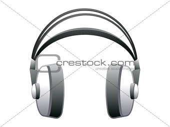 abstract headphone icon