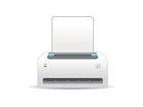 abstract printer icon