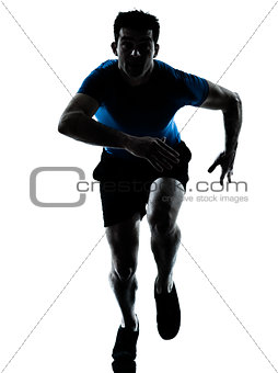 man runner running sprinter sprinting 