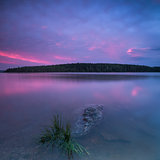 Twilight lake