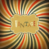 Grunge vintage background. Vector, EPS10