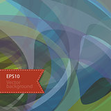 Abstract fantasy shapes background. Vector, EPS10