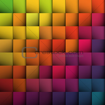 Abstract squares background. Vector, EPS10