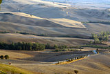 Panoramic views of the Tuscan hills