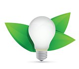 green eco energy concept. Idea growing