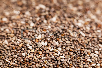 chia seeds close-up