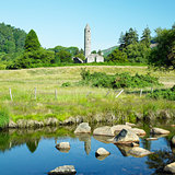 St. KevinÂ´s Monastery, Glendalough, County Wicklow, Ireland