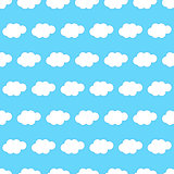 Cloud seamless background