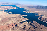 view of the Colorado River and Lake Mead