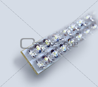 Lateral panel of energy-saving LED lamp