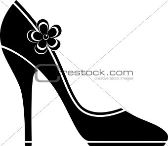 High heel shoes (silhouette)