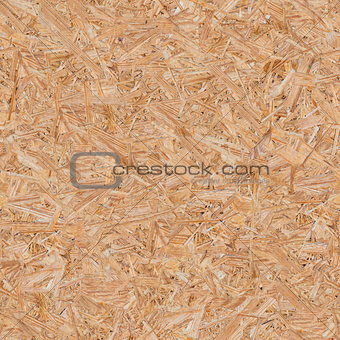 Pressed Wooden Panel (OSB). Seamless Texture.