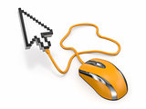 Computer mouse and cursor
