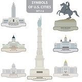 Symbols of US cities
