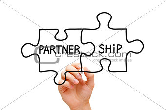 Partnership Puzzle Concept