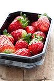 Fresh whole strawberries
