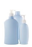 Hair and Skin care bottles