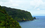 Rugged coastline of Maui