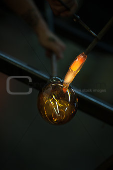 Forming Glass Object with Torch