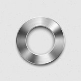 Technology Volume Button with Metal Texture