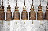 Bells in a Buddhist temple