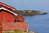 Picturesque fishing hut