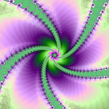 Green and Purple Whirligig