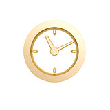 golden clock symbol