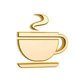 golden cup of tea