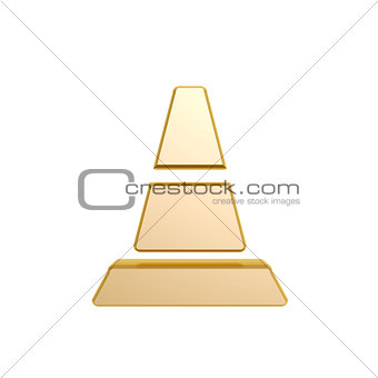 golden cone obstacle