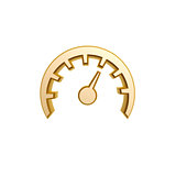 golden speed meter symbol