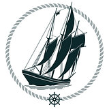 Sailing Ship Sign
