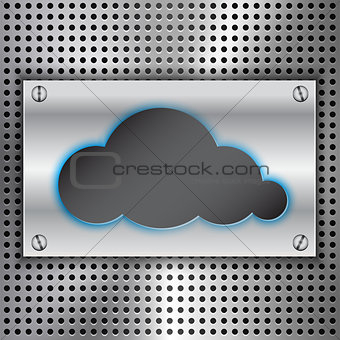 Abstract Cloud Computing concept background