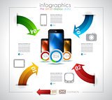 Infographic design template - Data Display