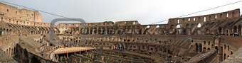 inside panorama colosseum