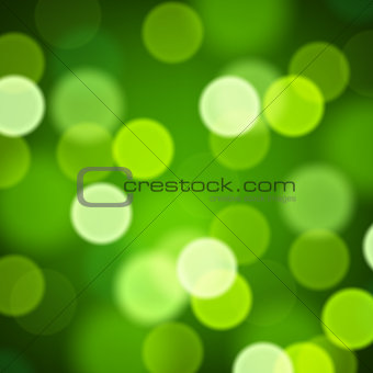 Blurred Saint Patrick Day background, vector Eps10 image.