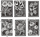 Floral rectangle patterns