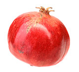 Full fresh red pomegranate