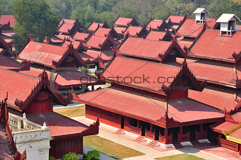 Mandalay palace, Myanmar  Burma