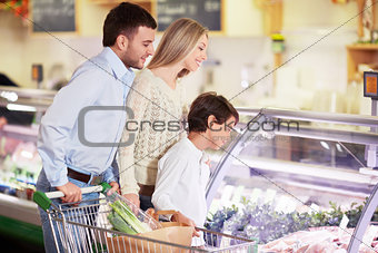 Family shopping
