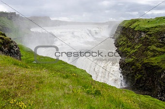 Iceland - Golden Circle - Gullfoss - Golden Falls