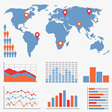 Infographics and statistics icons