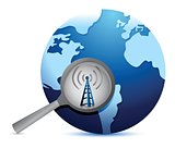search for connectivity around the world wifi