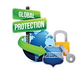 global protection earth concept