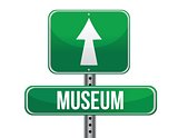museum road sign