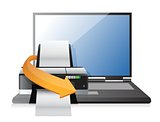 printer laptop setting tool