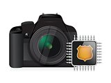 camera and storage chip