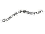 Curved steel chain 